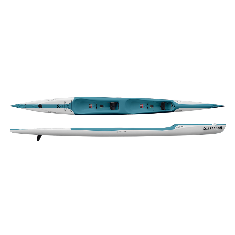 Fusion Tandem (Excel) White & Teal